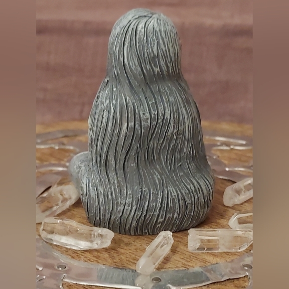 1 DAY SALE!!! Lunar Goddess Moon Goddess Witchy Woman Crystal Ball Magic Statue - Picture 6 of 13